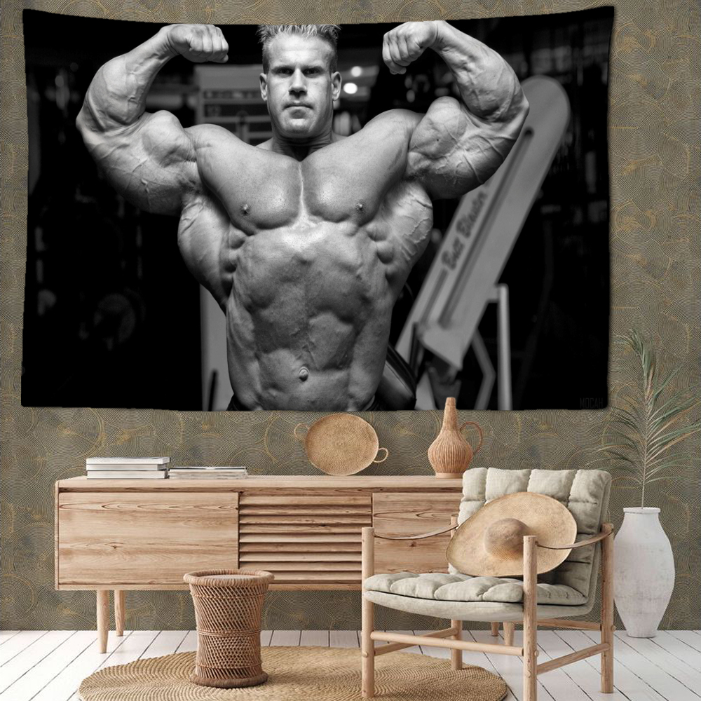 Linum Home Textiles - Black And White Muscular Men And
