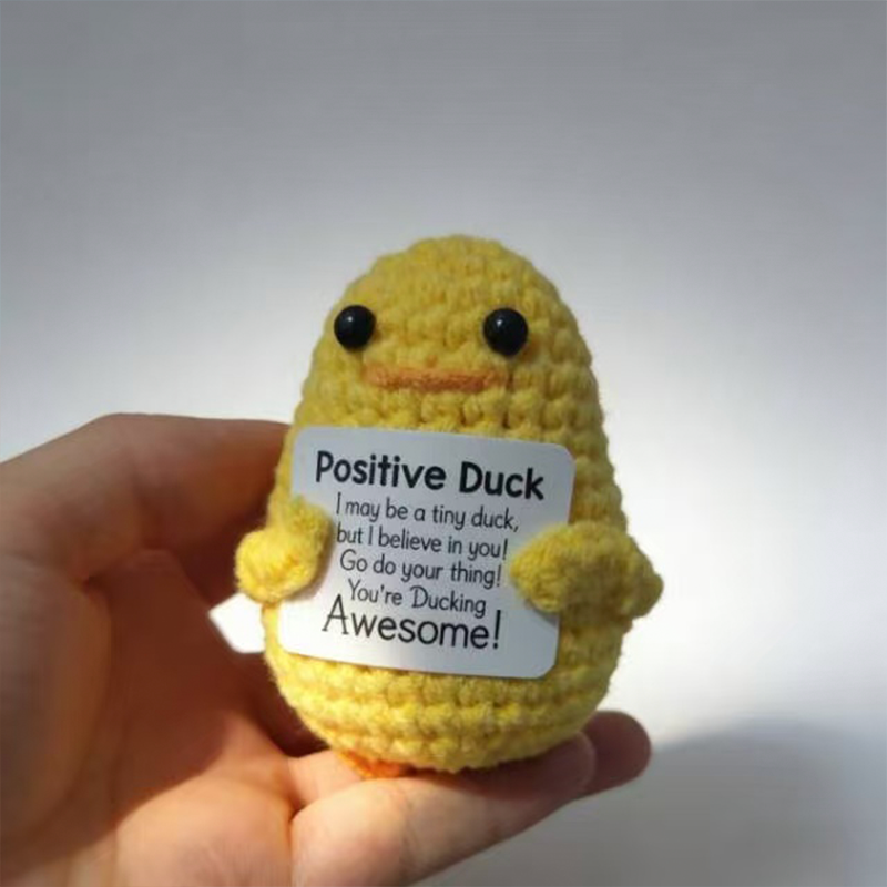 Home And Textiles Today - Cute Duck Shaped Plush Toy, Duck