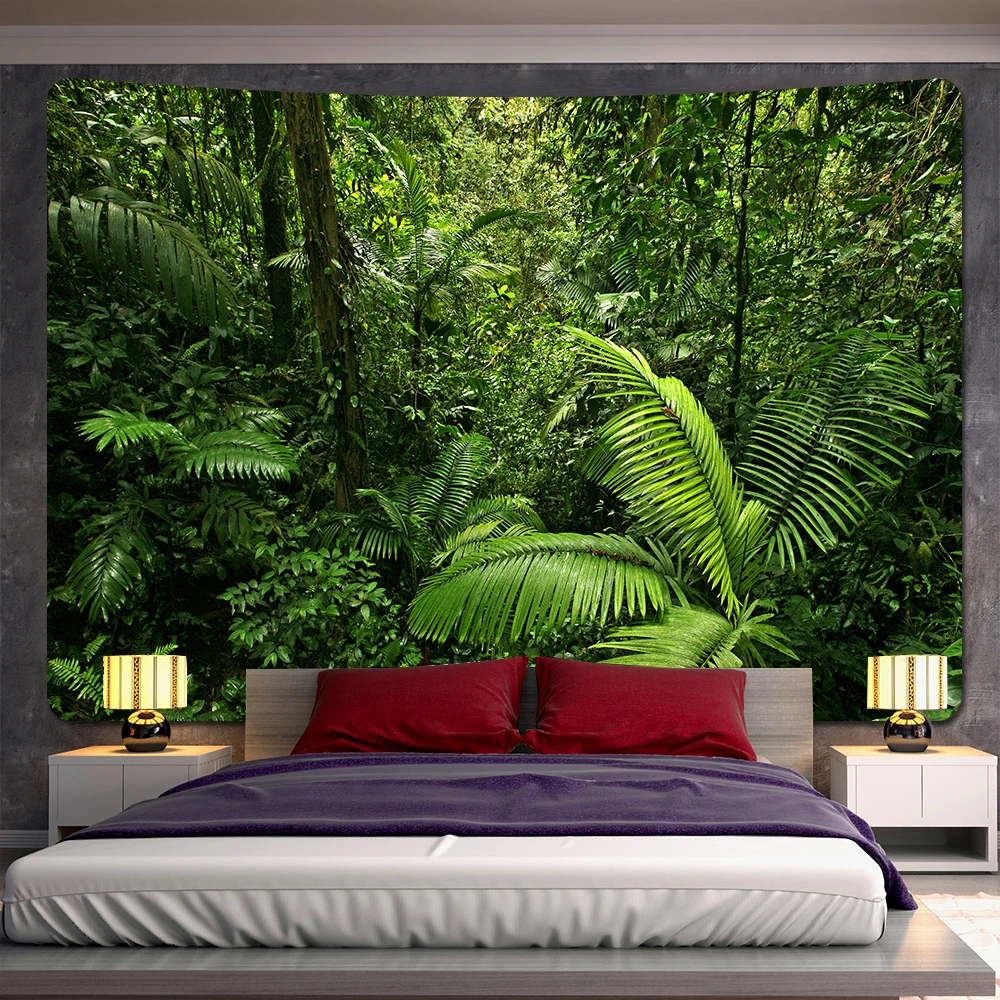 Linum Home Textiles - Quiet forest home decor tapestry hippie
