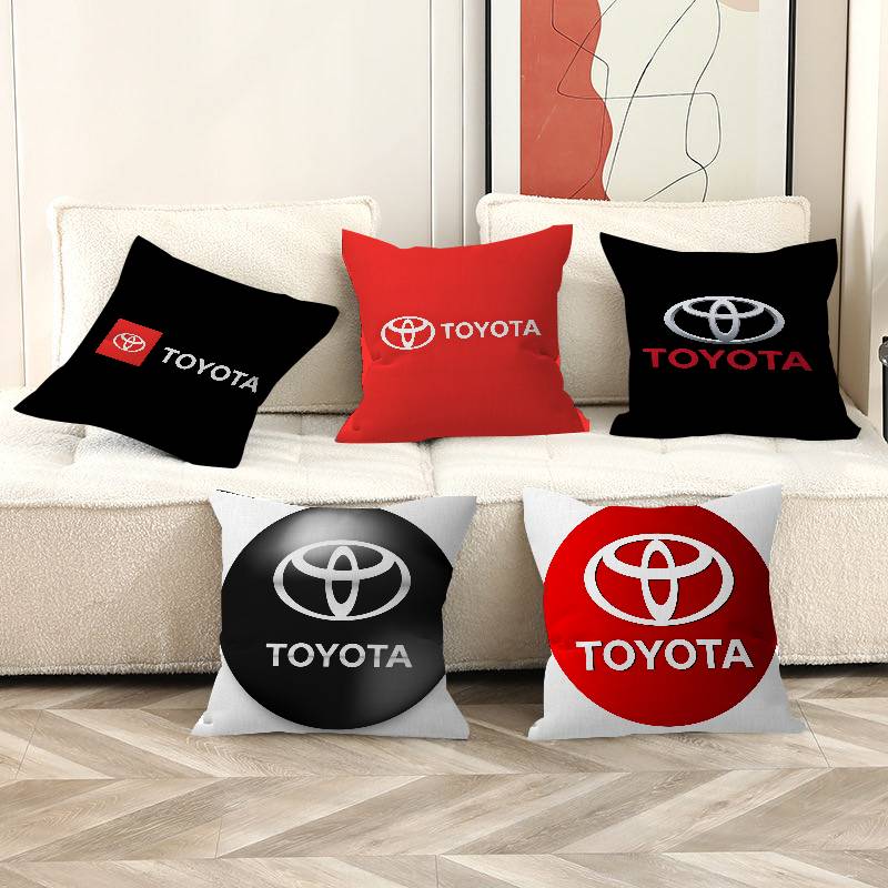 Home Textiles Logo - I-Iconic T-Toyota Logo Personalized Pillow Cover