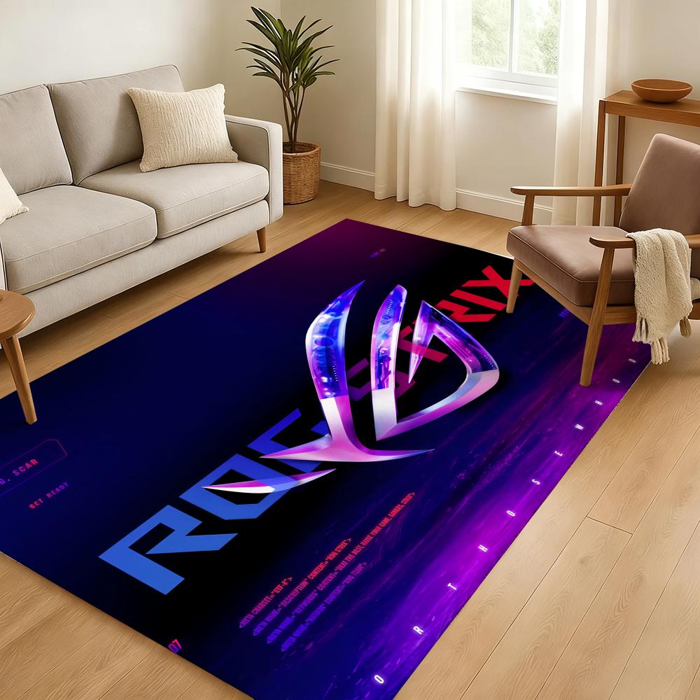 Home Textiles Logo - Logo A-ASUS R-ROG Floor Mat Soft