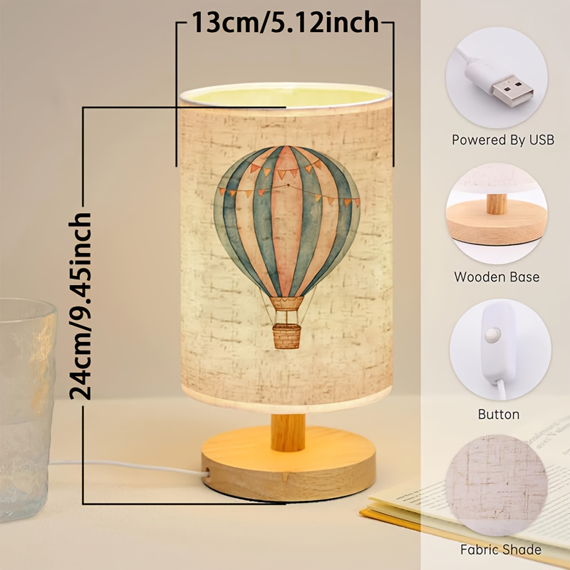 Hot Air Balloon Printed Minima - Home Textiles & Decorations recensione e prezzo