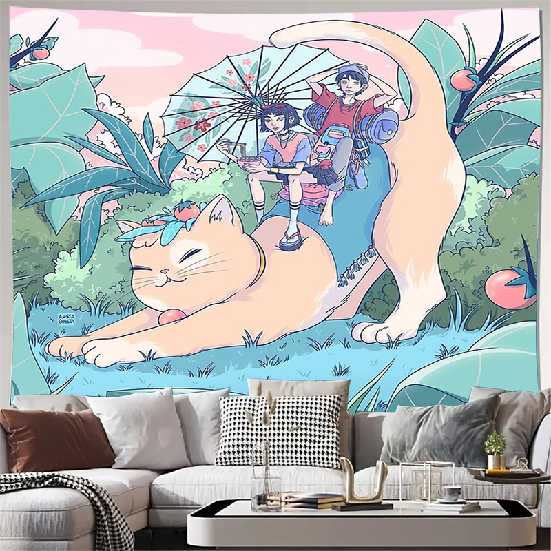 Anime Tapestry Forest Wall Han - Home Art Textiles recensione e prezzo