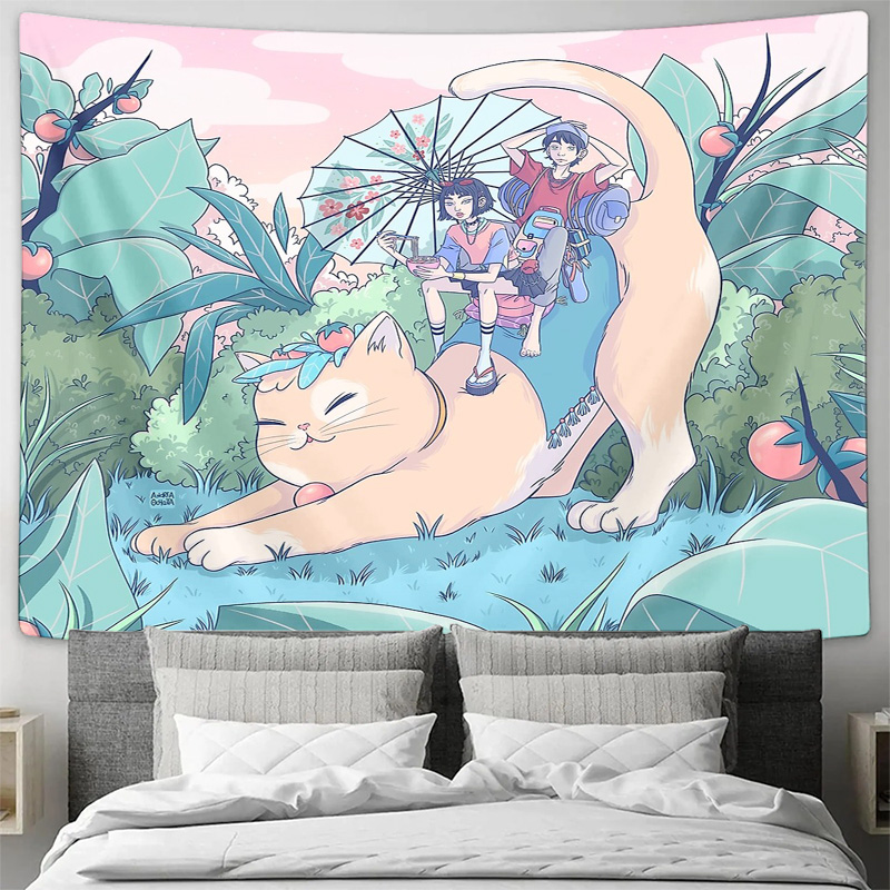 Anime Tapestry Forest Wall Han - Home Art Textiles recensione e prezzo