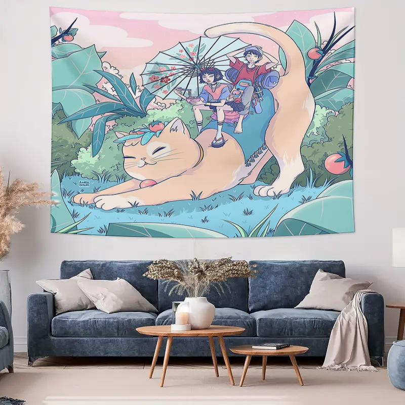 Anime Tapestry Forest Wall Han - Home Art Textiles recensione e prezzo