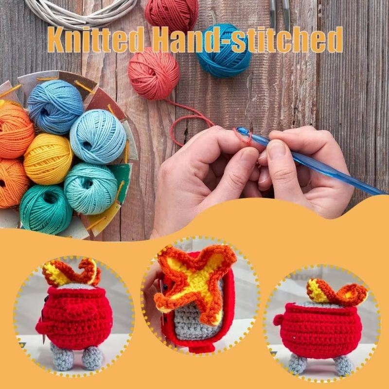 Handmade Crochet Dumpster Fire - Home And Textiles Today recensione e prezzo