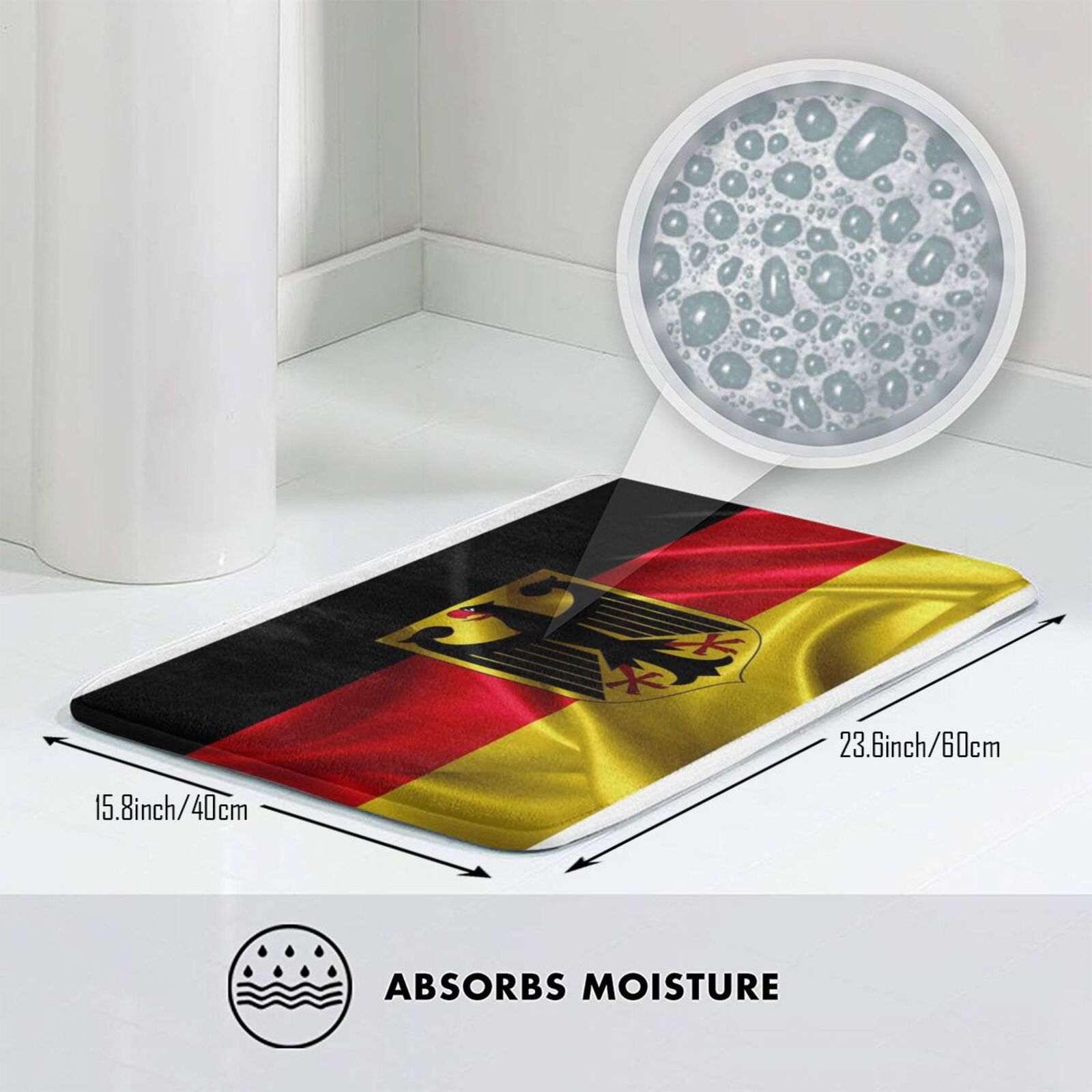 Germany Mat Rug Carpet Anti-Sl - Home Landing Textiles recensione e prezzo