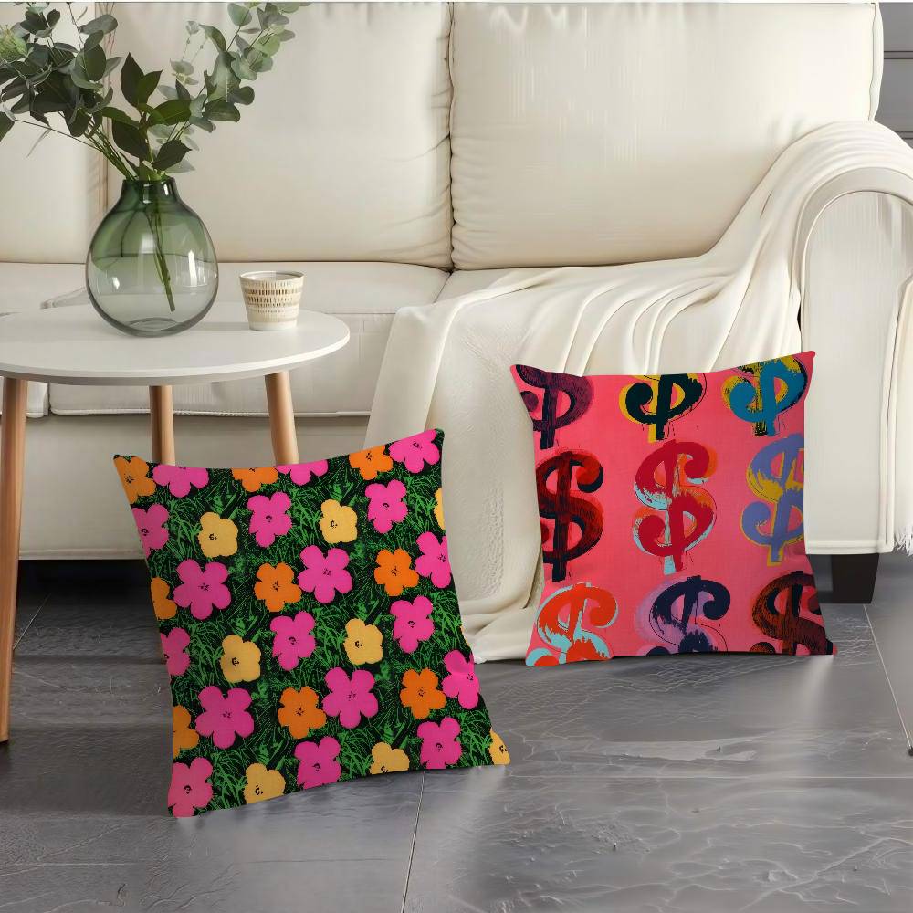 A-Andy W-Warhol Art  Cushion C - Home Art Textiles recensione e prezzo