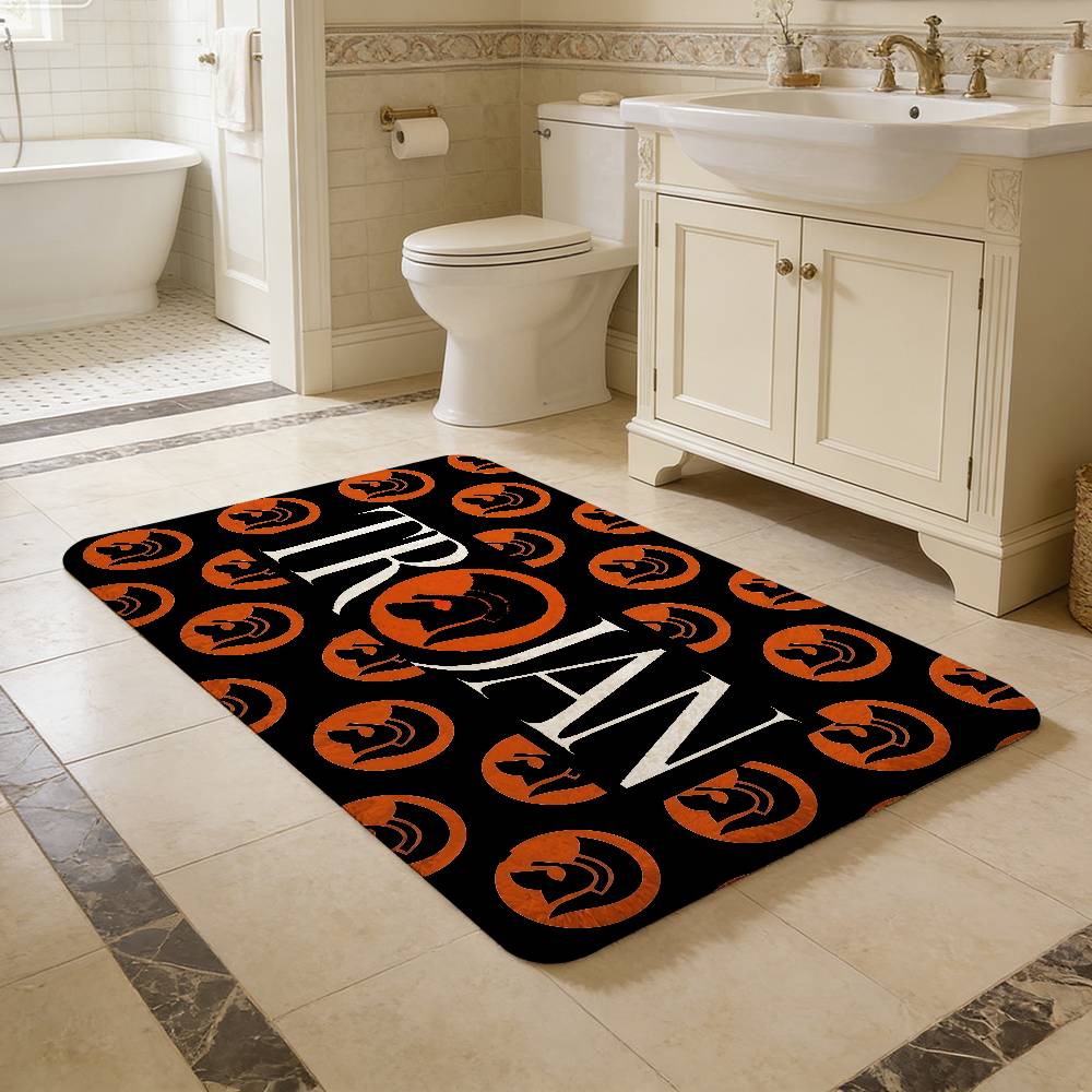 Trojan Records Logo Room Mats  - Home Textiles Logo recensione e prezzo