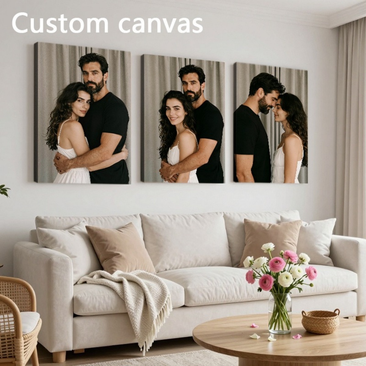 Set of 3 Custom Photo Decor Pi - Home And Textiles Today recensione e prezzo