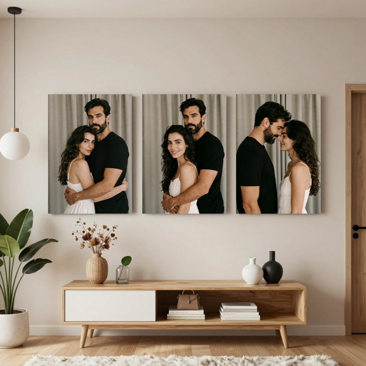 Set of 3 Custom Photo Decor Pi - Home And Textiles Today recensione e prezzo