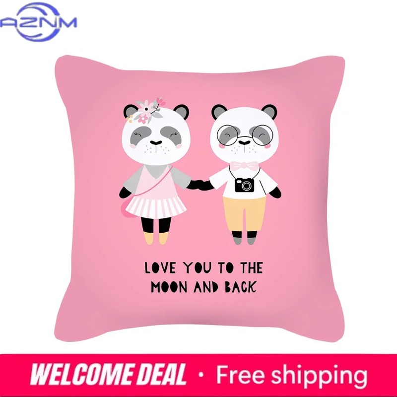 Pink Pillowcase Girl Happy Val - Home And Textiles Today recensione e prezzo