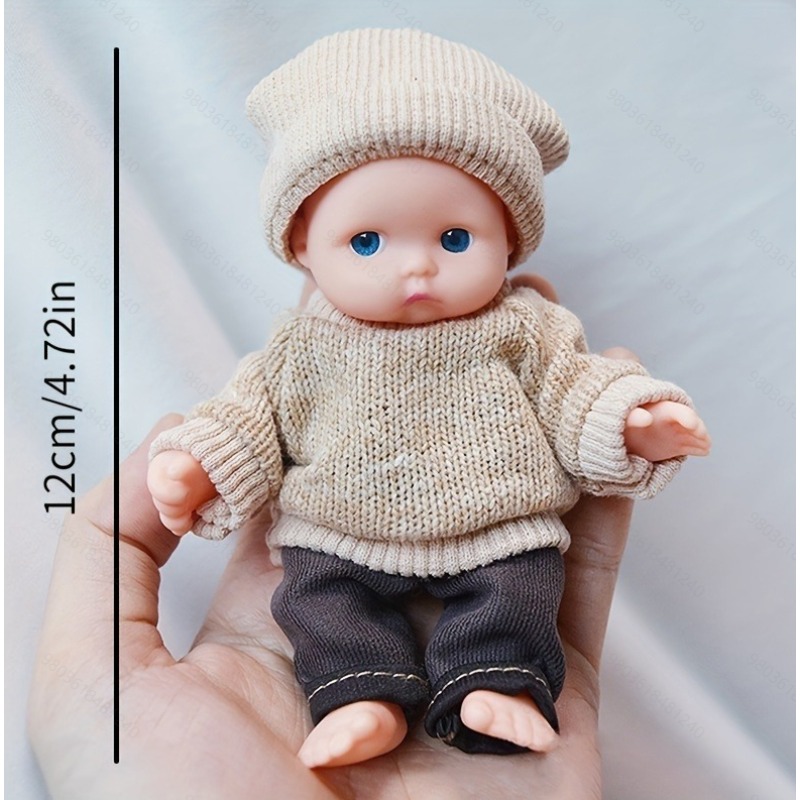 1pc 12cm Reborn Miniature Doll - Home And Textiles Today recensione e prezzo