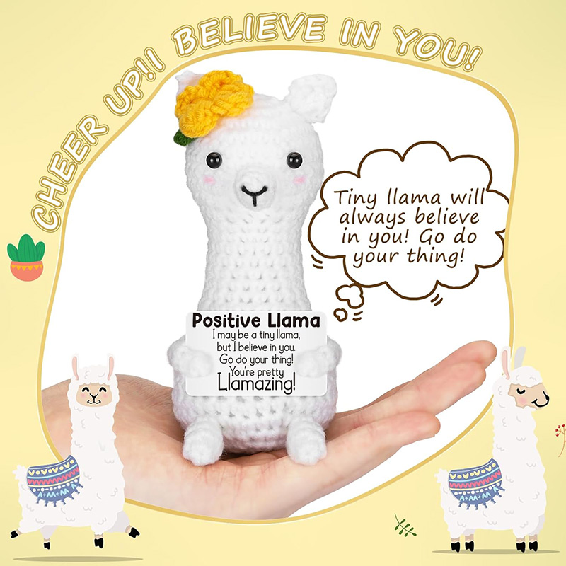 Funny Handmade Crochet Llama P - Home And Textiles Today recensione e prezzo