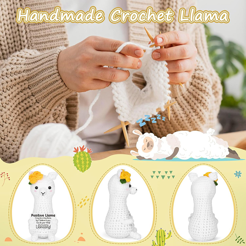 Funny Handmade Crochet Llama P - Home And Textiles Today recensione e prezzo