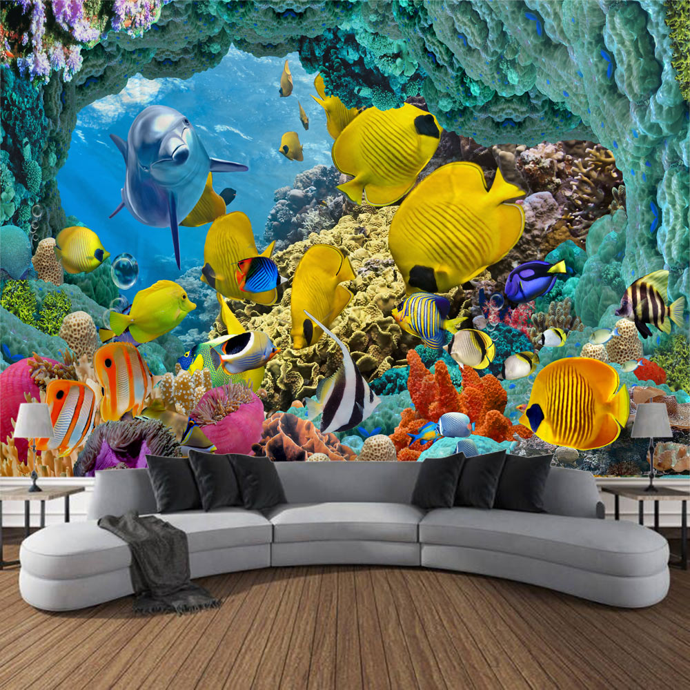 Undersea print tapestry psyche - Linum Home Textiles recensione e prezzo