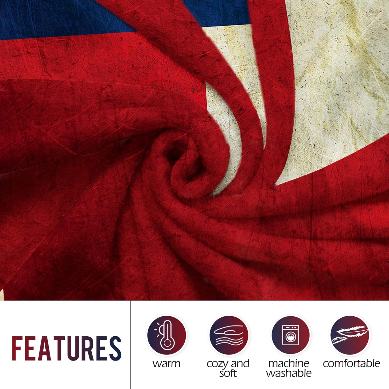 Levens Texas Flag Throw Blanke - Home Textiles & Decorations recensione e prezzo