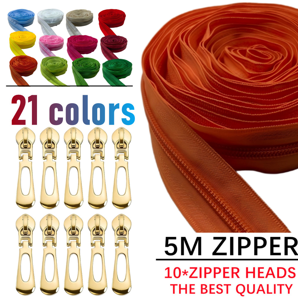 1 group = 5m zipper + 10 golde - Home Textiles Group recensione e prezzo