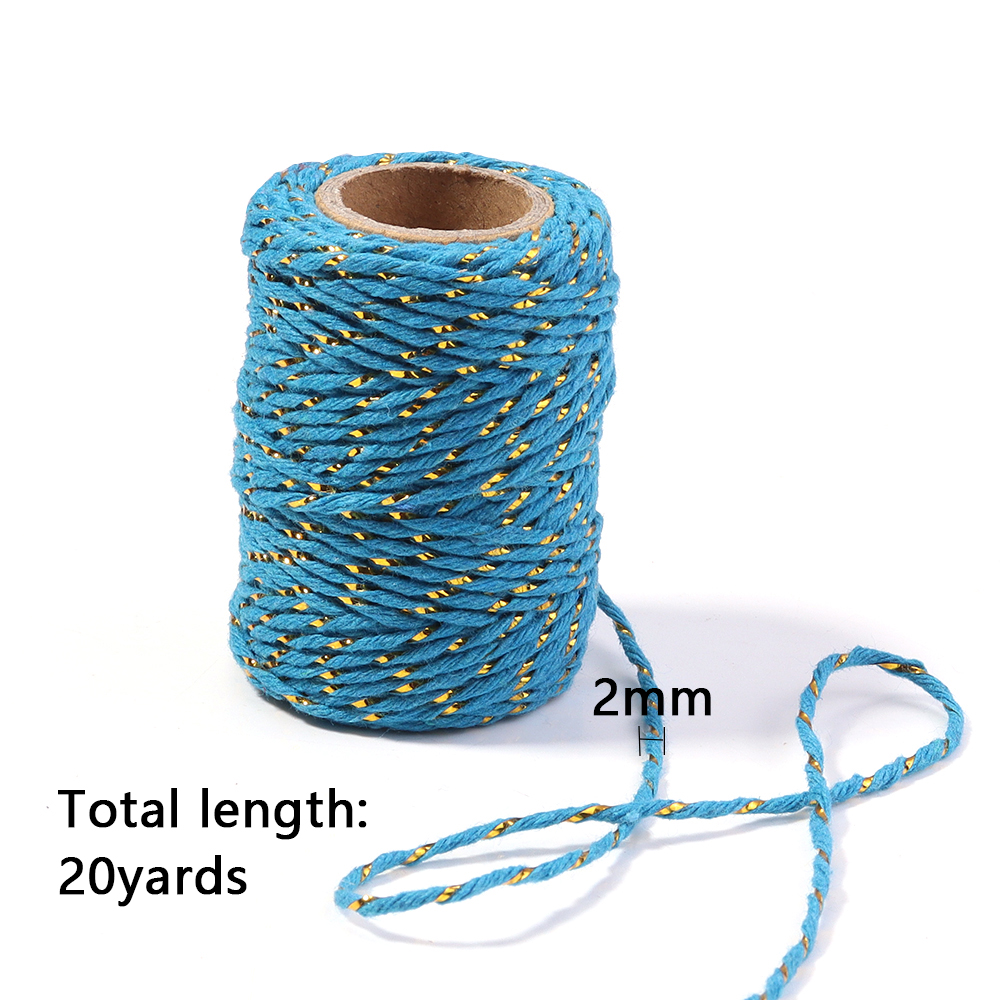 20M/Roll Cotton Cord Baker Twi - Home Textiles & Decorations recensione e prezzo