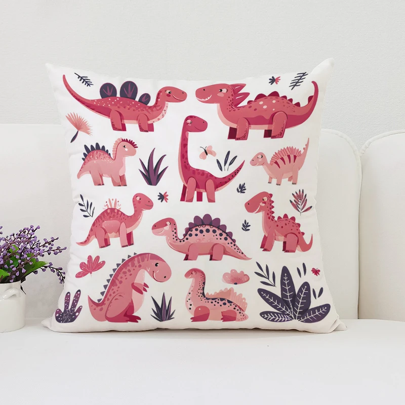 Dinosaur Land throw pillow cov - Home Landing Textiles recensione e prezzo