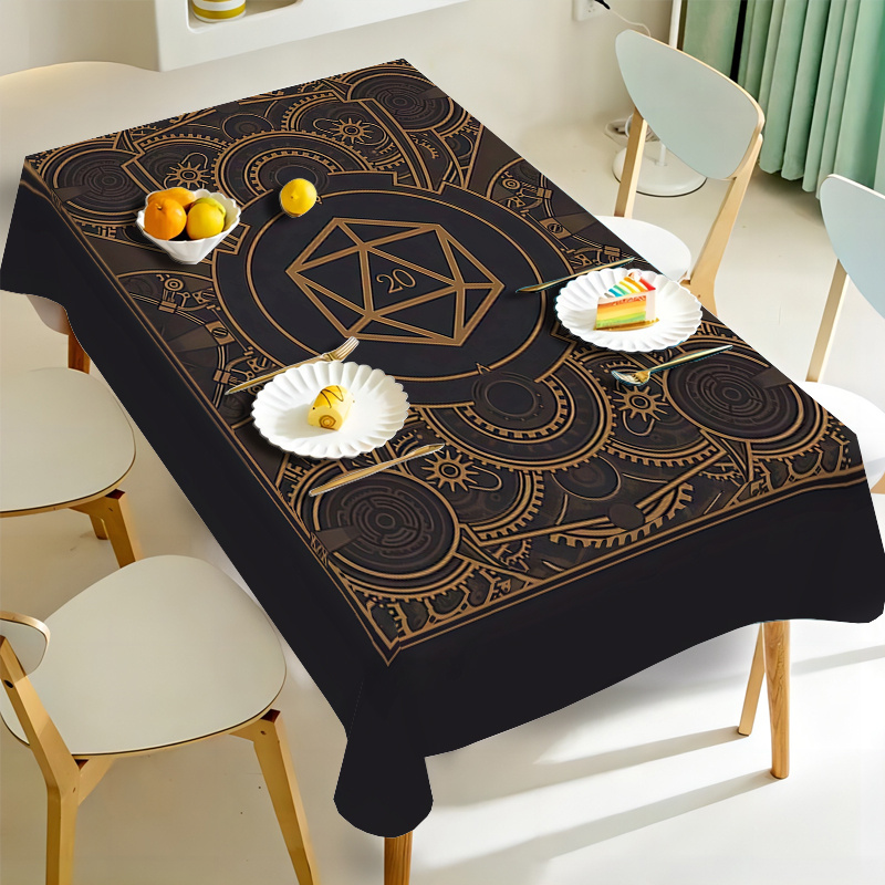 Steampunk Black Golden Gear Pa - Home Textiles & Decorations recensione e prezzo