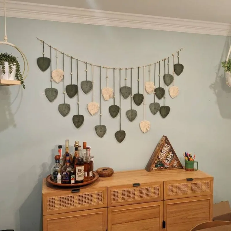 1 Pc Green Leaves Garland, Mac - Home Art Textiles recensione e prezzo