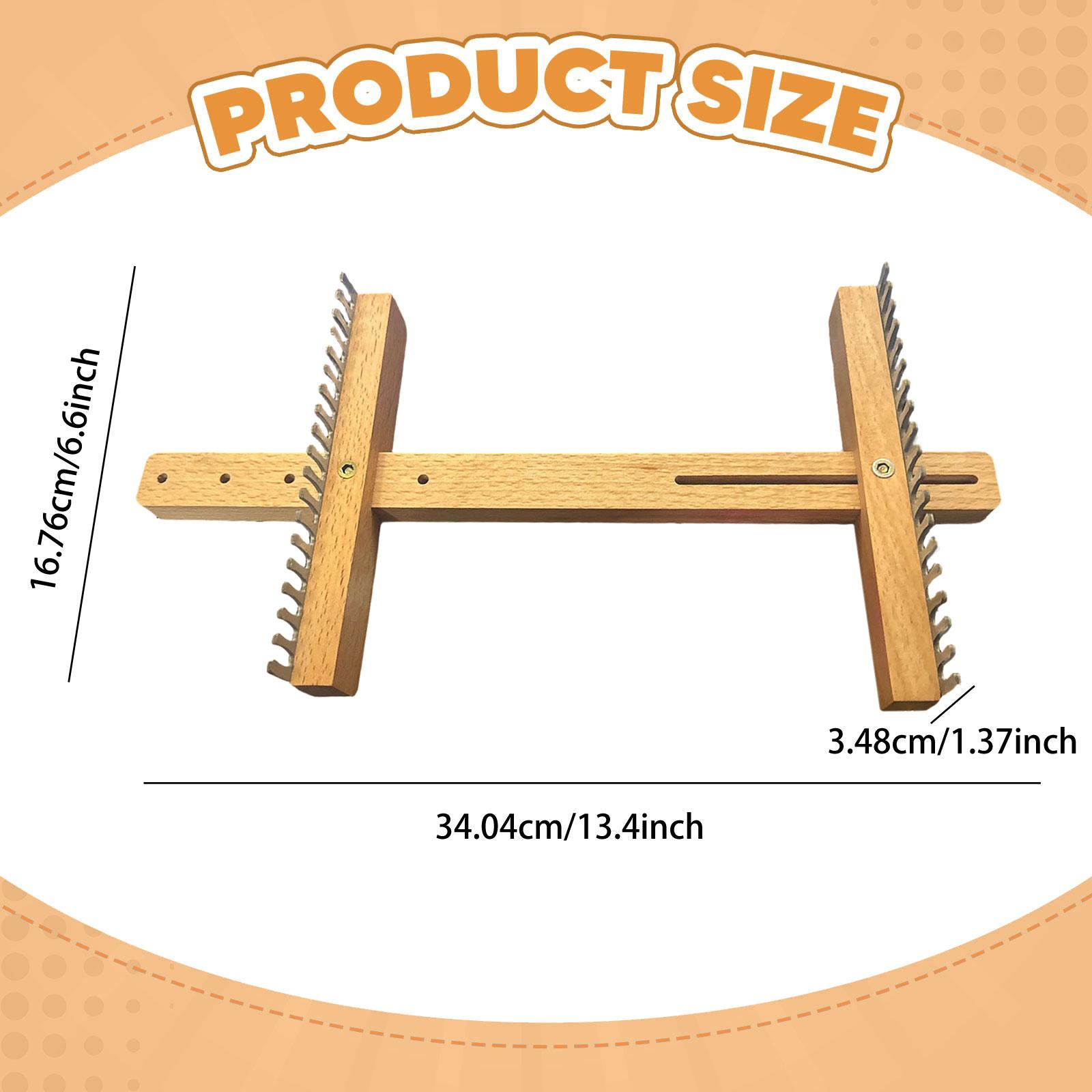 Adjustable Wooden Loom Weaving - Home Art Textiles recensione e prezzo