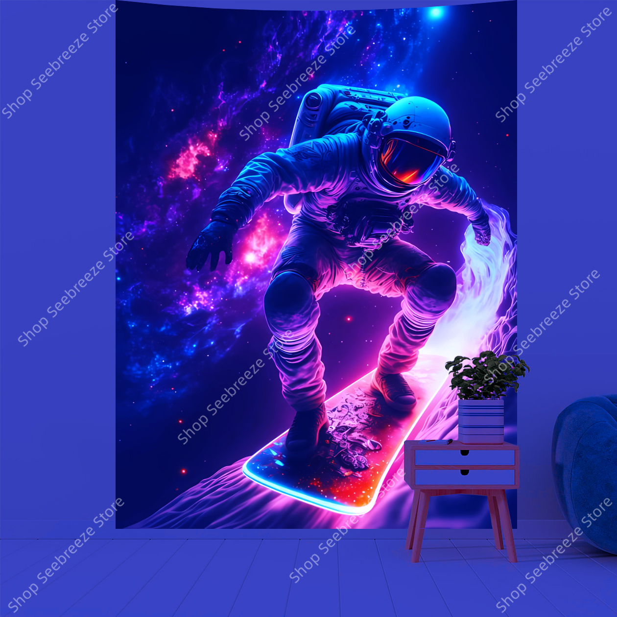 Astronaut Funny Tapestry Galax - Linum Home Textiles recensione e prezzo