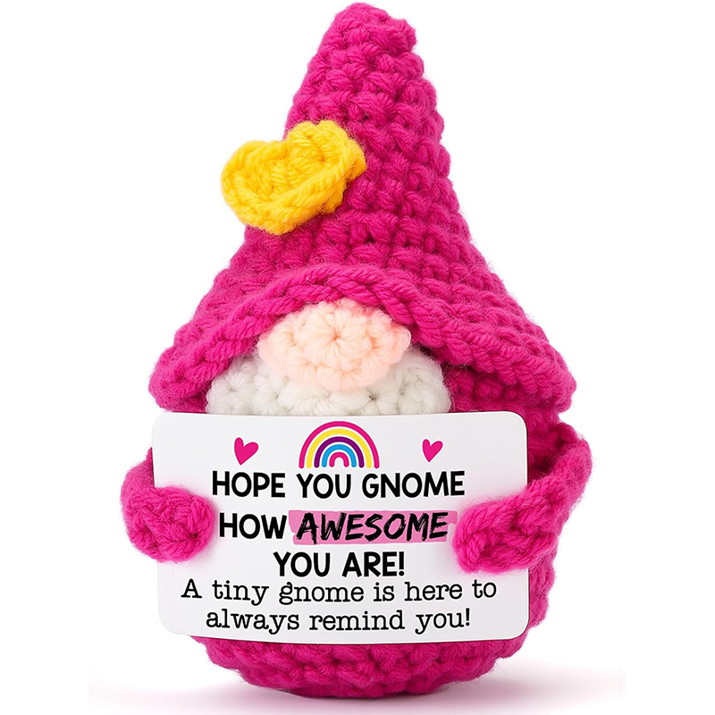 Positive Energy Crochet Gnome  - Home And Textiles Today recensione e prezzo