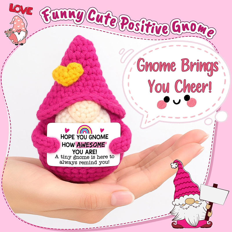 Positive Energy Crochet Gnome  - Home And Textiles Today recensione e prezzo