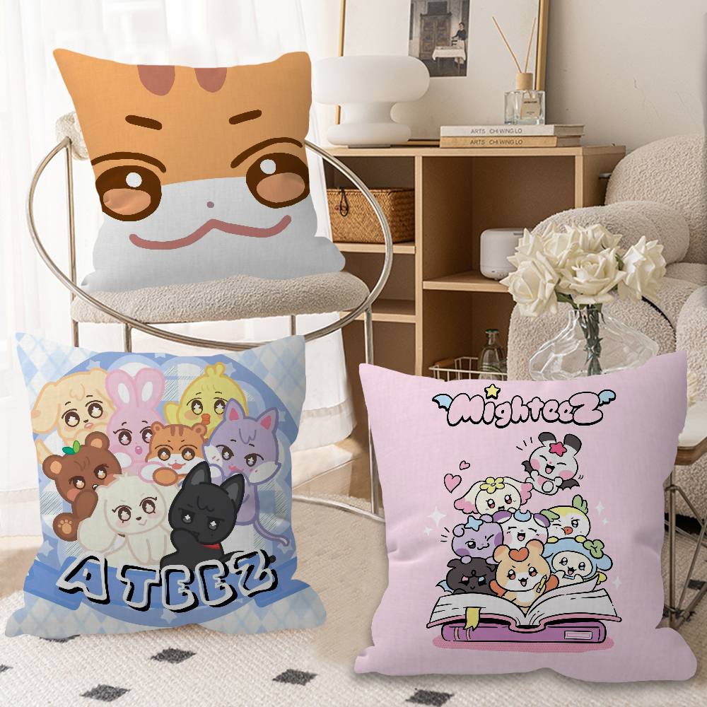 Kpop Group A-Ateez Pillowcase  - Home Textiles Group recensione e prezzo