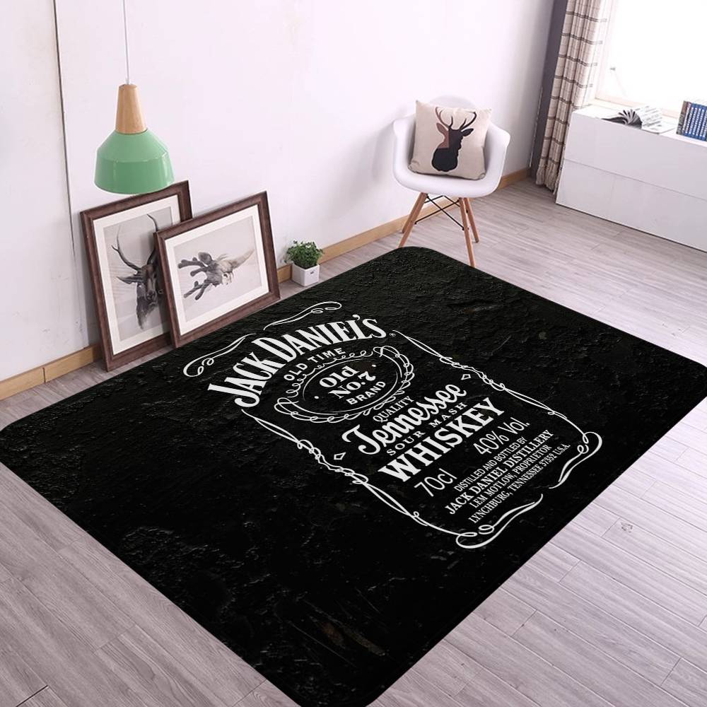 J-Jack D-Daniels LOGO Floor Ca - Home Textiles Logo recensione e prezzo