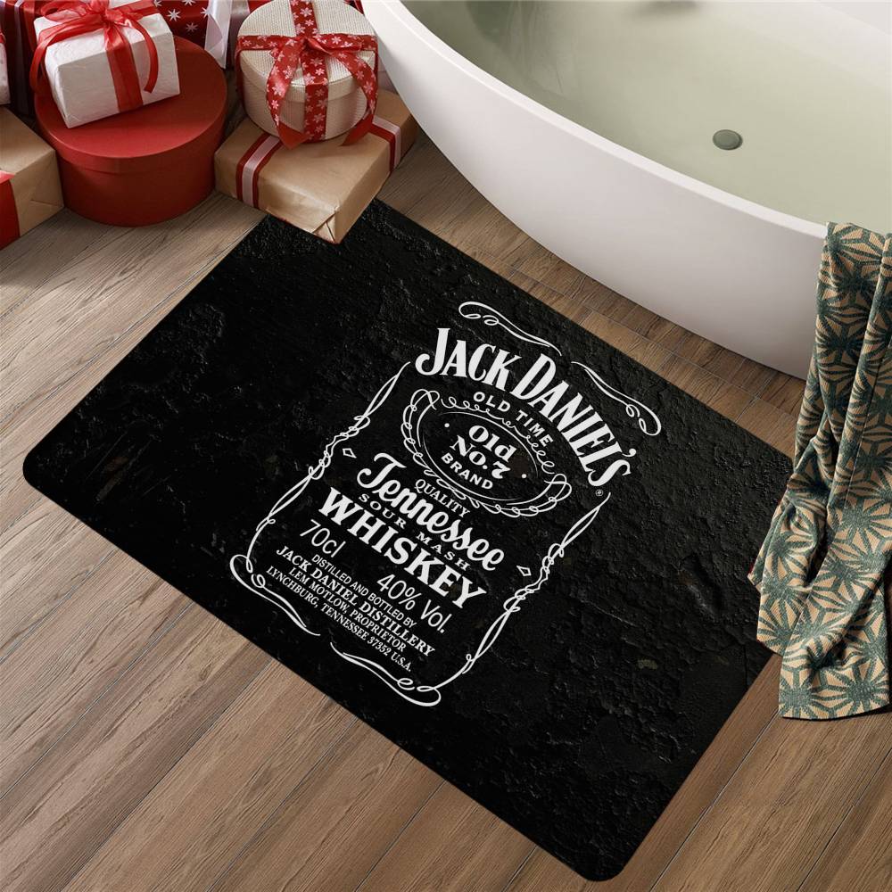 J-Jack D-Daniels LOGO Floor Ca - Home Textiles Logo recensione e prezzo