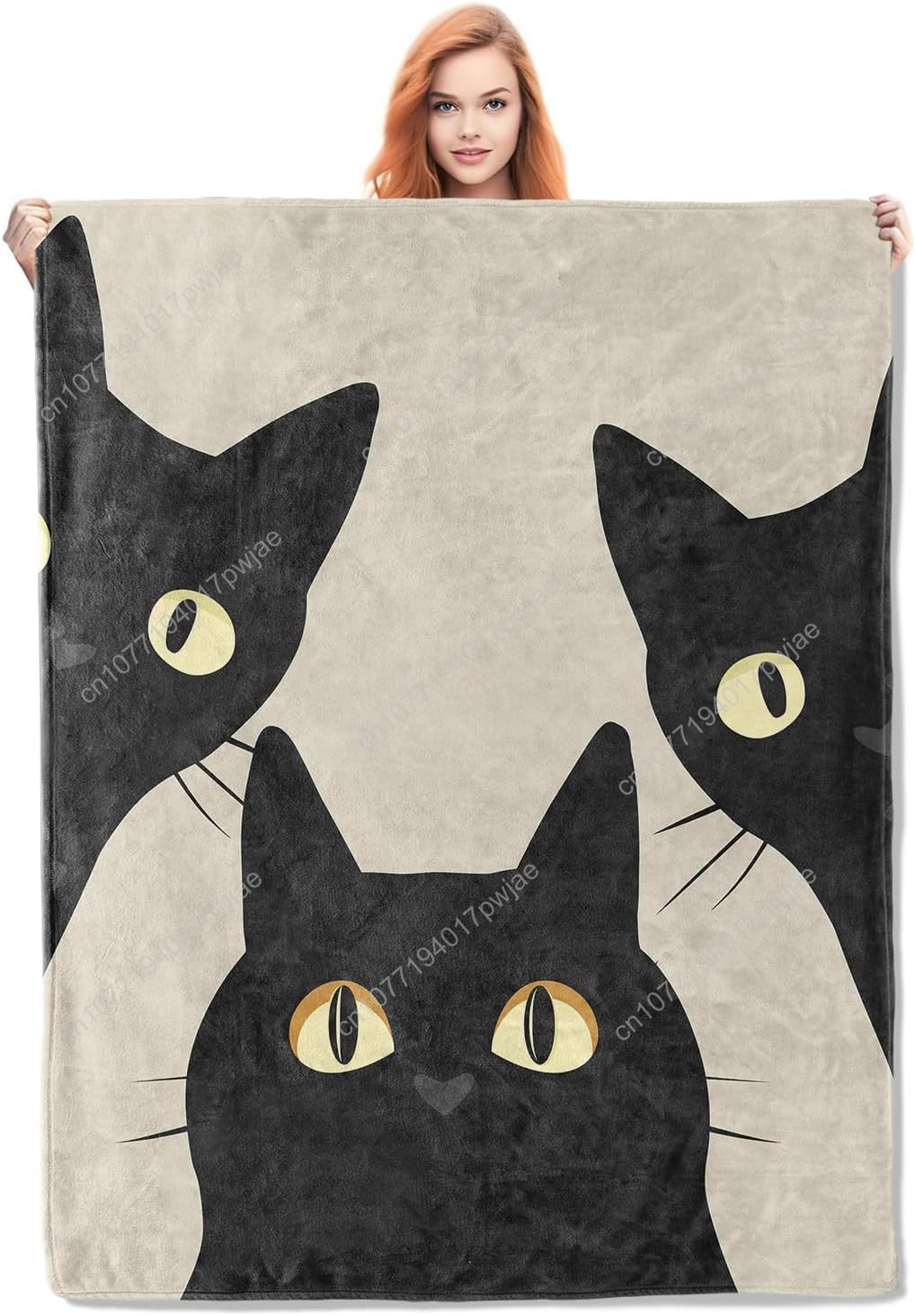 Funny Cat Blanket Gifts for Wo - Home Textiles & Decorations recensione e prezzo