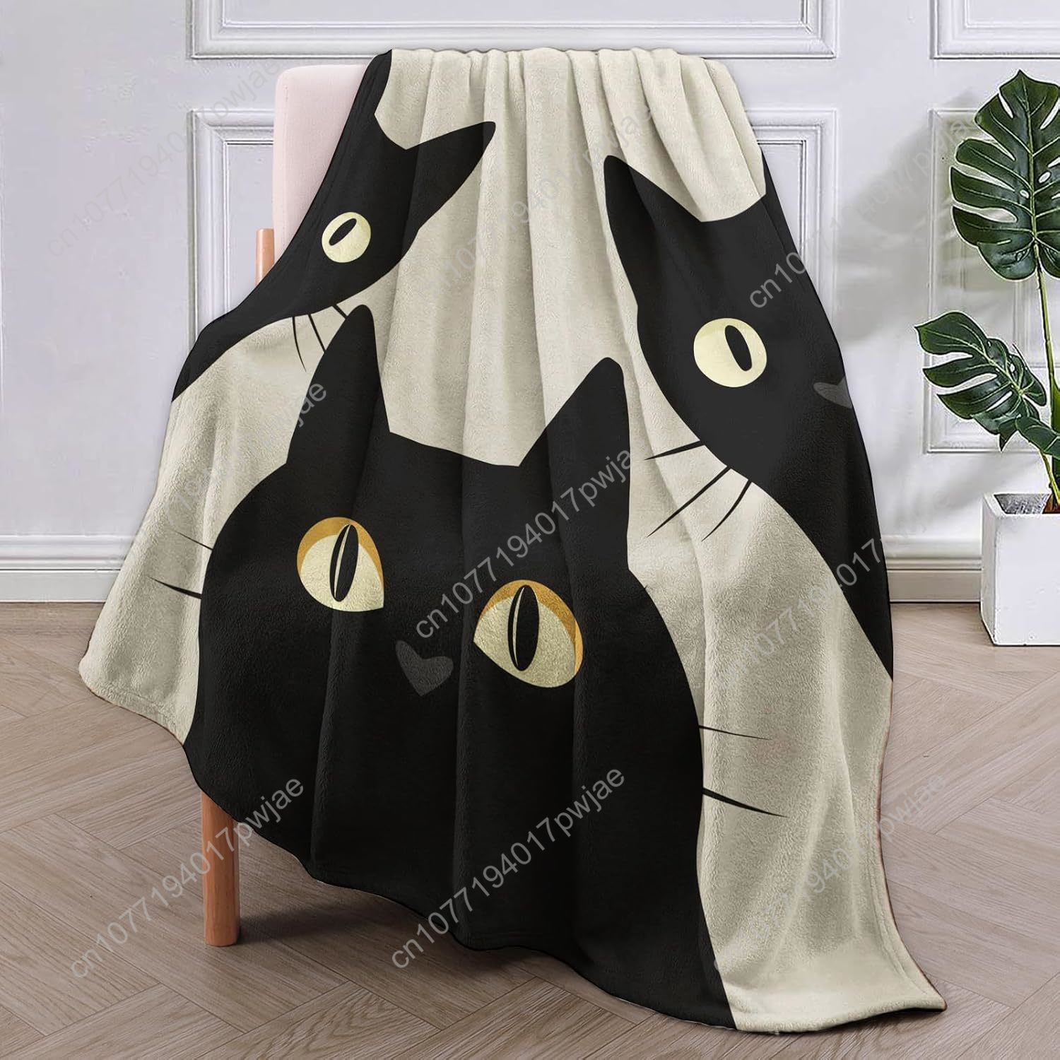 Funny Cat Blanket Gifts for Wo - Home Textiles & Decorations recensione e prezzo