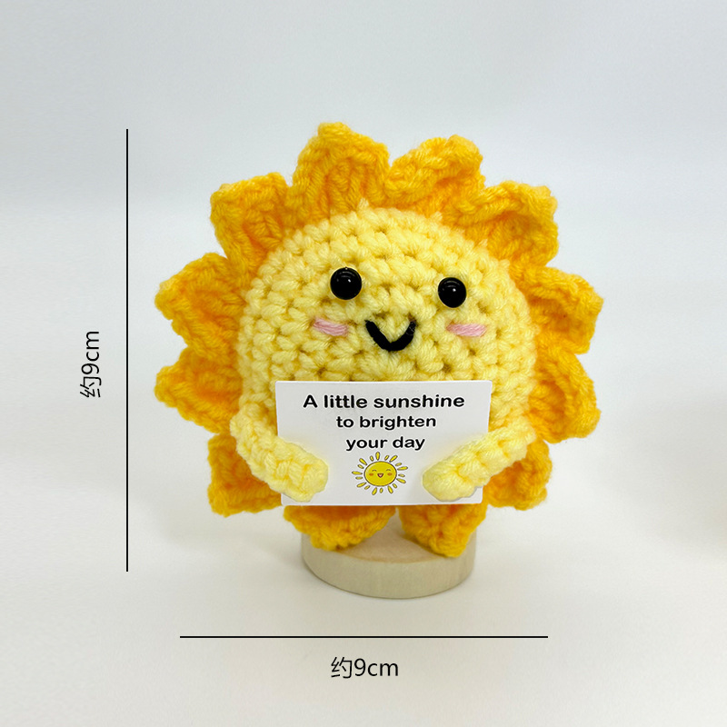 Funny Positive Crochet Sunshin - Home And Textiles Today recensione e prezzo