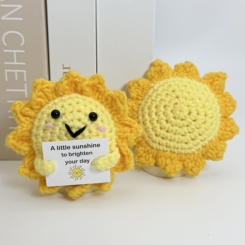 Funny Positive Crochet Sunshin - Home And Textiles Today recensione e prezzo