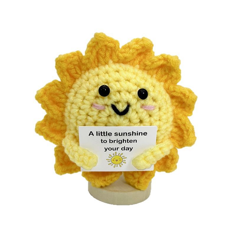 Funny Positive Crochet Sunshin - Home And Textiles Today recensione e prezzo