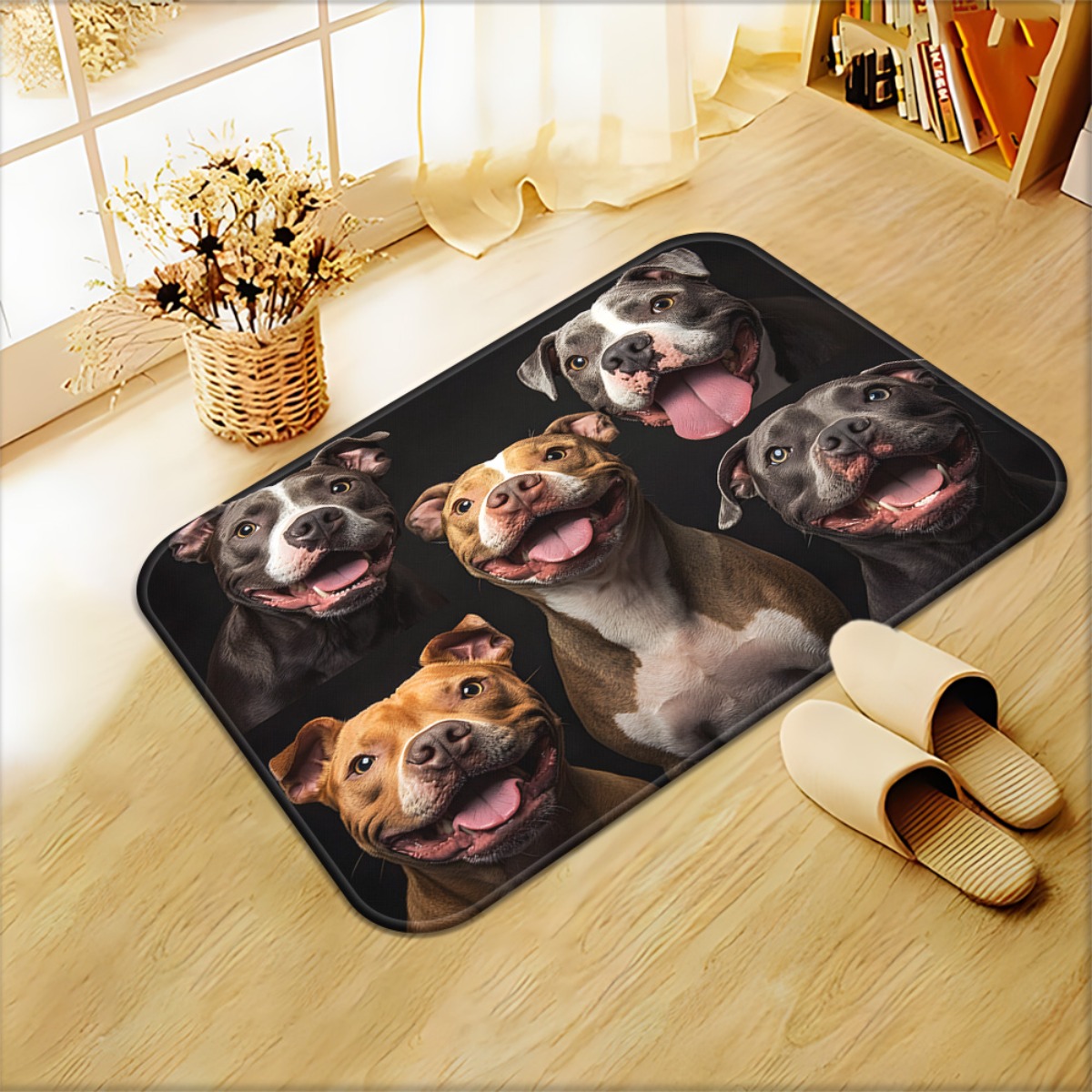 Group of Dogs Welcome Doormat  - Home Textiles Group recensione e prezzo