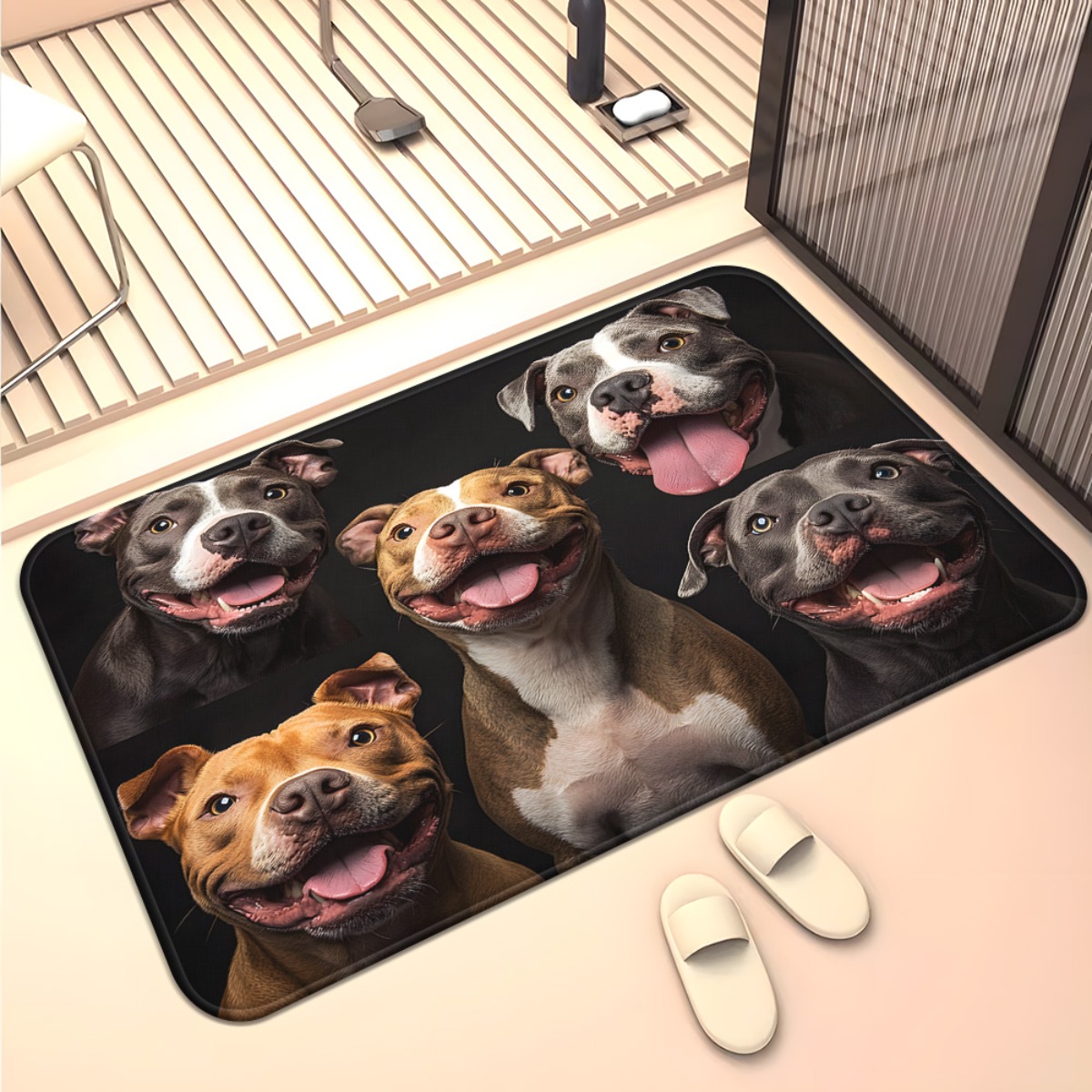 Group of Dogs Welcome Doormat  - Home Textiles Group recensione e prezzo