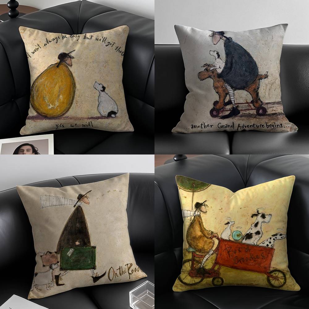 Painting S-Sam Toft Art Pillow - Home Art Textiles recensione e prezzo