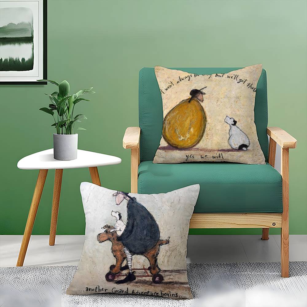 Painting S-Sam Toft Art Pillow - Home Art Textiles recensione e prezzo