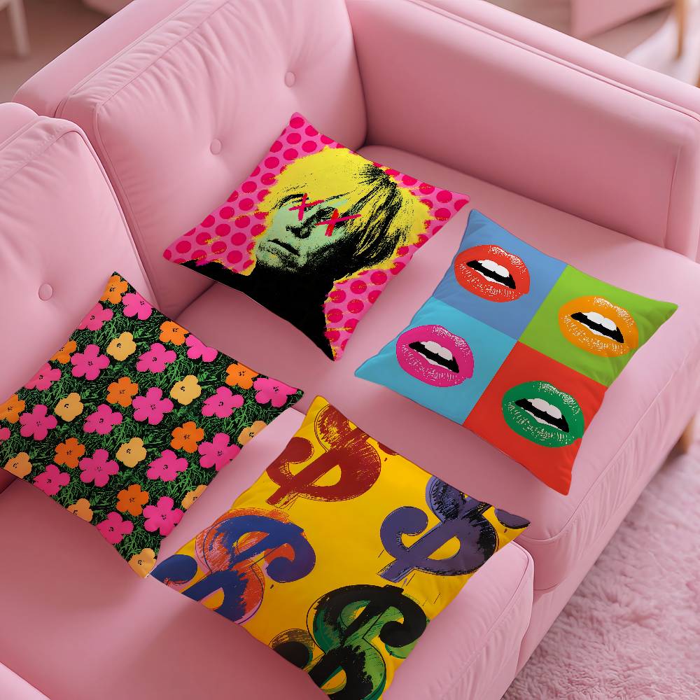 A-Andy W-Warhol Art Pillow Cas - Home Art Textiles recensione e prezzo