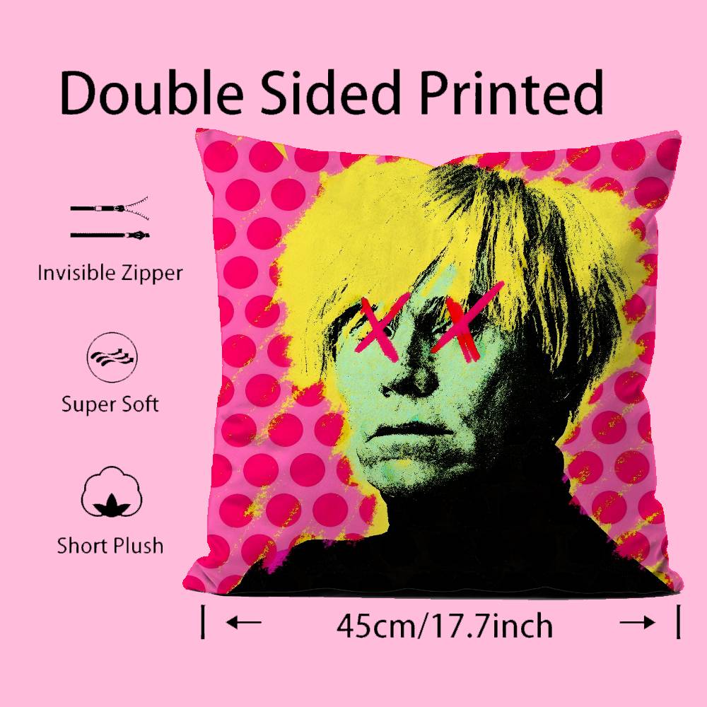 A-Andy W-Warhol Art Pillow Cas - Home Art Textiles recensione e prezzo
