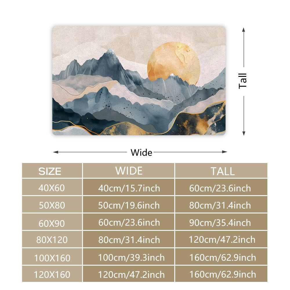 Mountain Land Floor Mat Bedroo - Home Landing Textiles recensione e prezzo